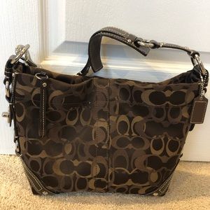 Coach Carly Slouchy/hobo Purse